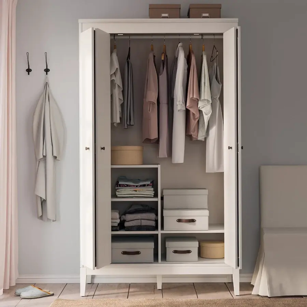 Гардероб - IKEA IDANÄS /ИДАНАС ИКЕА, 211х121х59 см, белый