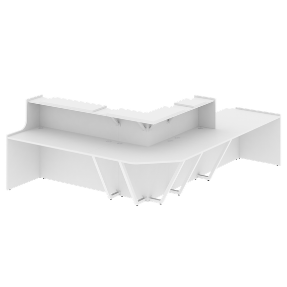 Onix Ресепшн O.R-K-34 Белый Бриллиант 3180*2600*1187