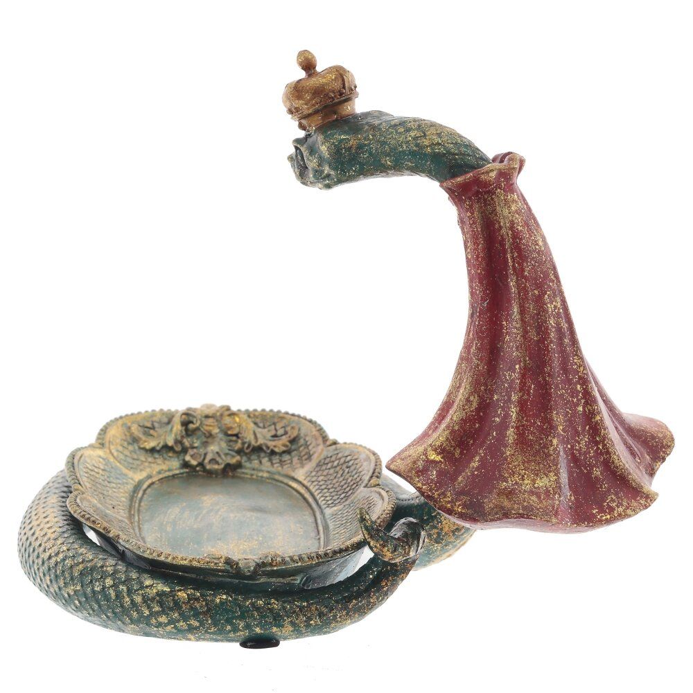 GAEM Блюдо декоративное "Змея", L15 W17 H13 см, 2в.