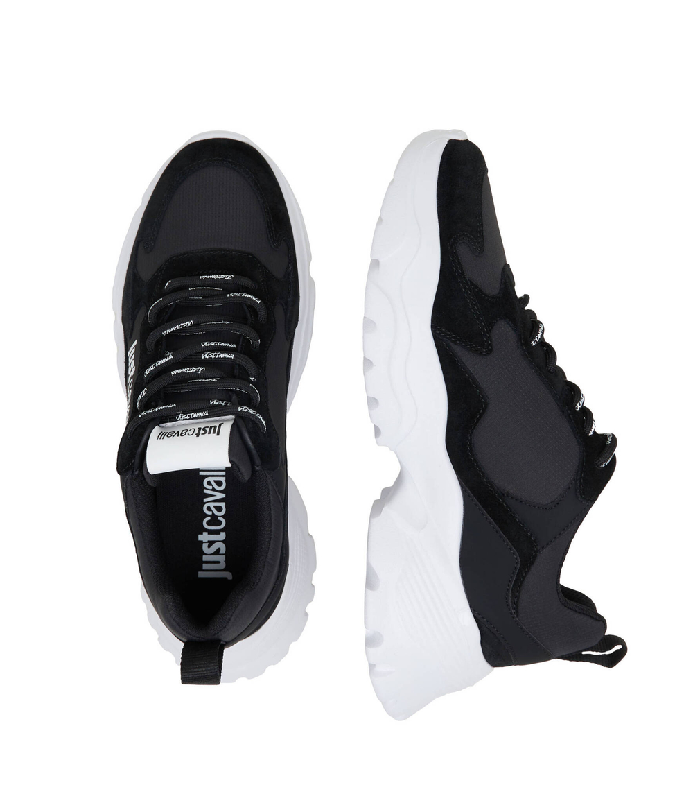 Кроссовки Just Cavalli - черный(75QA3SL1ZSA06)