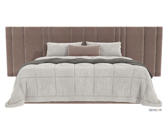 Кровать Калабрия с широким изголовьем