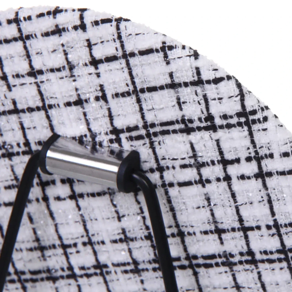 Зеркало настольное «ФРАТЕЛЛИ», серо-белый цвет, 15*15см (коробка)