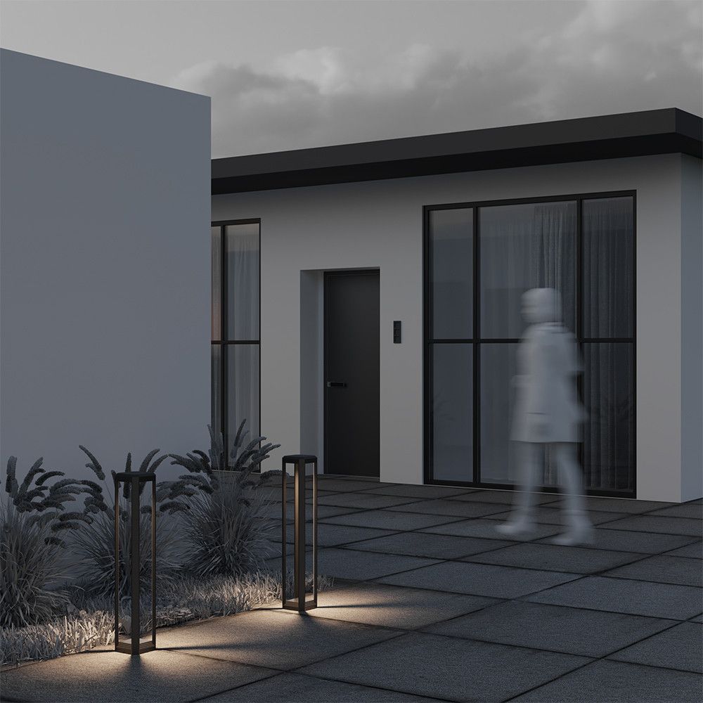 Светильник столбик ландшафтный 13вт 151x151x800мм