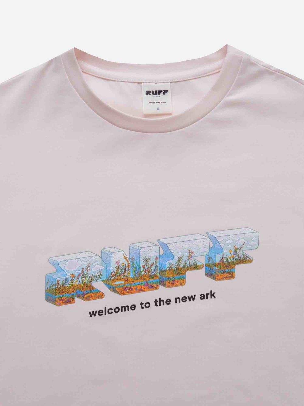 Лонгслив RUFF Global The New Ark розовый