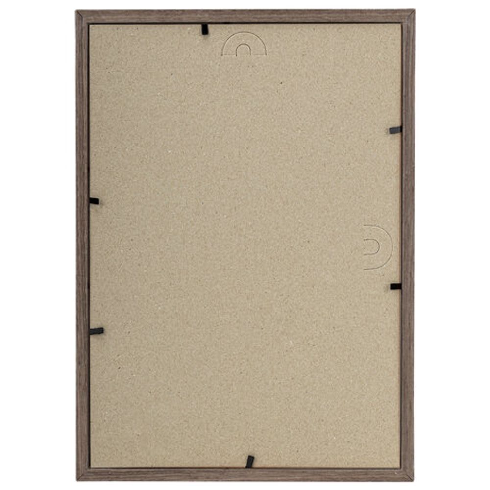 Рамка 21х30 см со стеклом, багет 12 мм, пластик под МДФ, STAFF "Benefit", цвет капучино, 391365