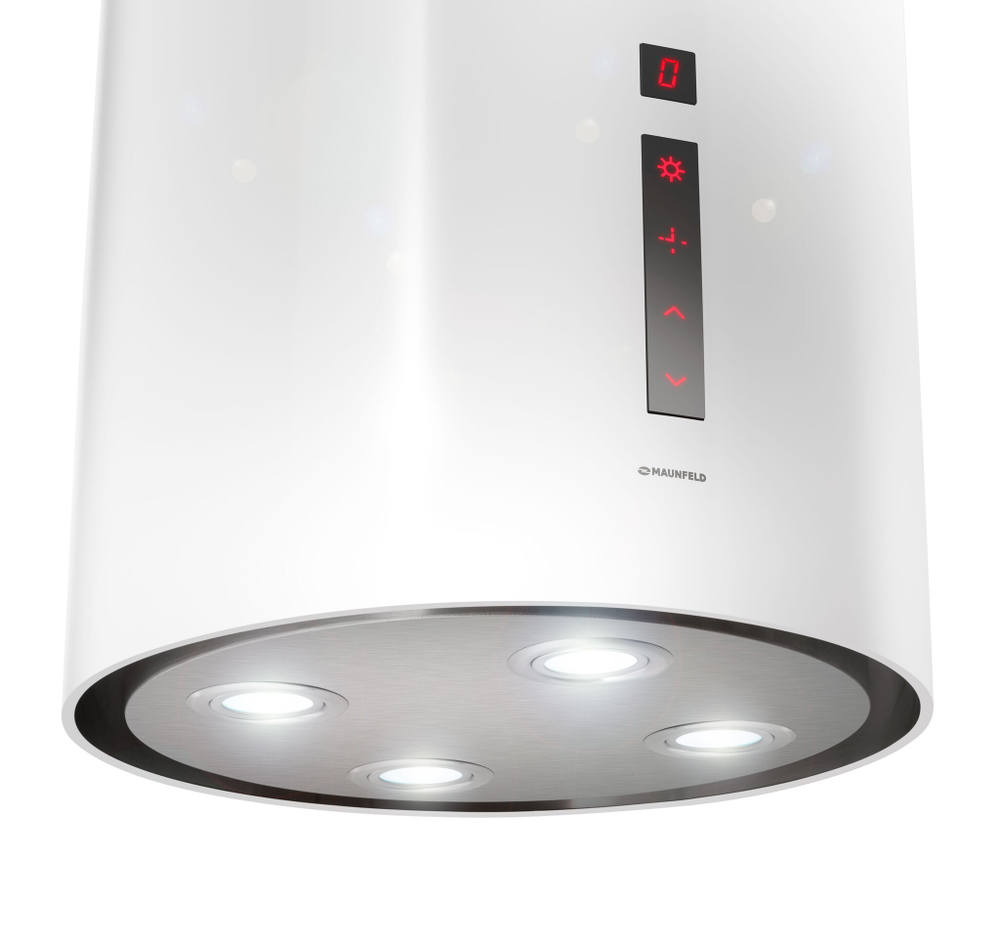 Кухонная вытяжка MAUNFELD Lee Wall (sensor) 39 белый фото 8