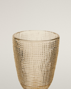 Zara Home бокал из стекла, цвет коричневый, 16.7 см