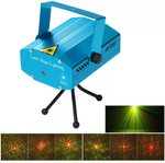 Лазерный проектор RoHS JIN-7 (точки+фигуры+микрофон)