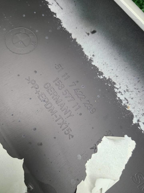 Бампер передний BMW 3er G20 (2018-2022)