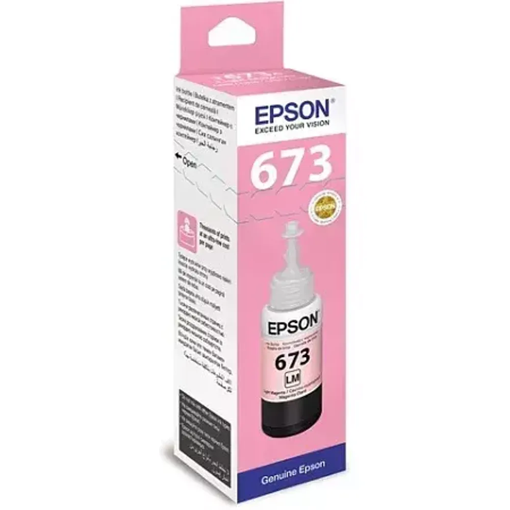Контейнер с чернилами Epson C13T67364A L800 Light Magenta ink bottle 70ml