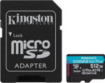 Карта памяти Kingston microSD Class 10 U3 SDCG4/512GB 512 Гб