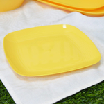 Тарелка 19см квадратная