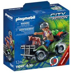 Playmobil - Сельскохозяйственный квадроцикл City Action 71041 / артикул   71041  / GTIN 4008789710413