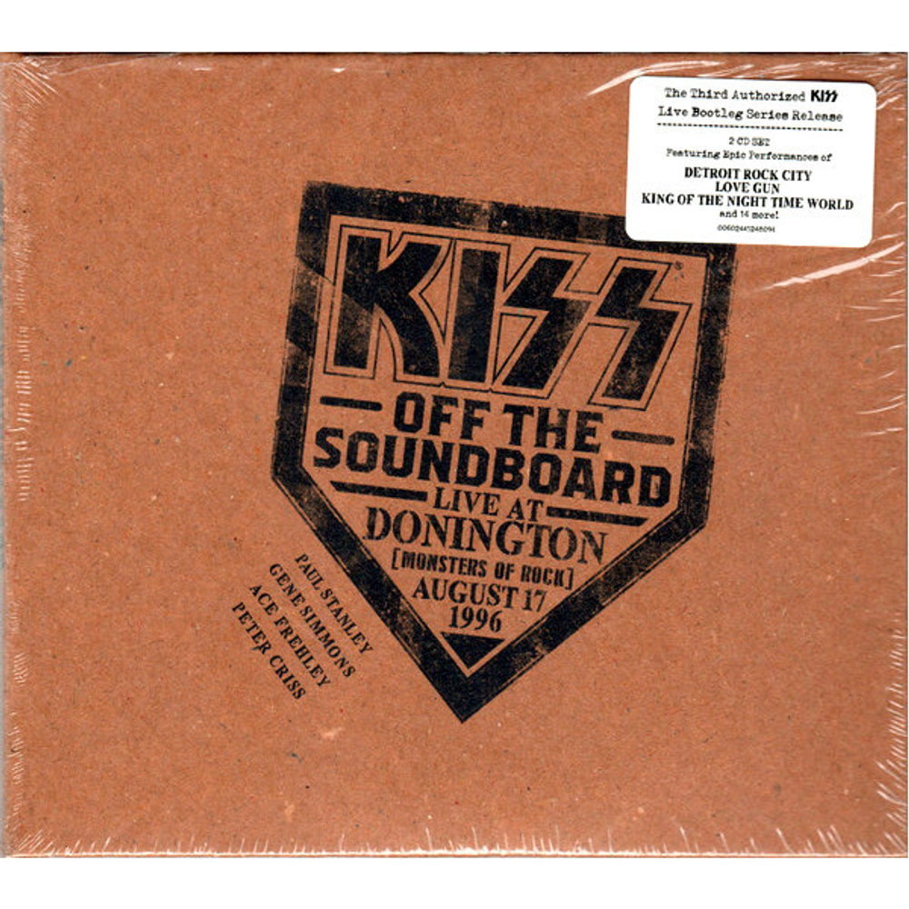 Kiss / Off The Soundboard - Live At Donington - Monsters Of Rock, August 17, 1996 (2CD)