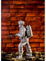 Оловянный солдатик Боец с огнеметом, 1943 г.