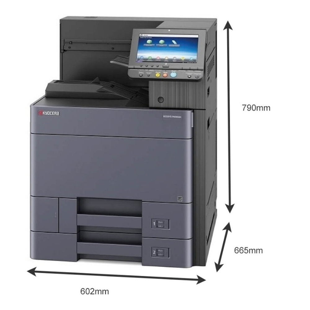 Принтер Kyocera P4060dn, A3, 60 стр./мин, Ethernet