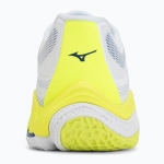 Кроссовки волейбольные Mizuno Wave Lightning Elite white/lighting yellow/dazzling blue
