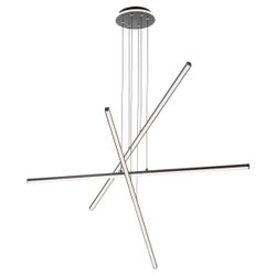 Citilux Trent CL203731 LED Люстра подвесная с пультом Чёрная