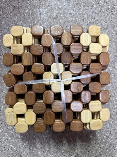 Подставка бамбук круглая ST-5825