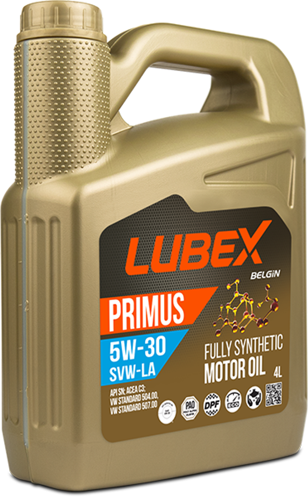 Масло Lubex Primus SVW-LA 5W30 (4л) синтетика