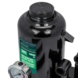 Домкрат бутылочный 32т с манометром (h min-260мм, h max-420мм) RockForce RF-TH903501 BIG