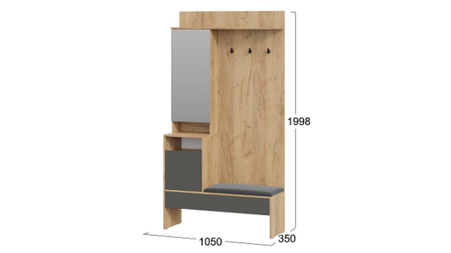 Секция комбинированная  Эвита Тип 2