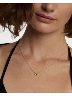 Колье Water серебро 925 пробы покрытое золотом