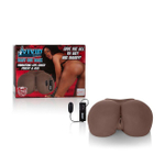 Мастурбатор реалистичный Vivid Raw Assterbator с вибрацией смуглый (Цвет: смуглый)