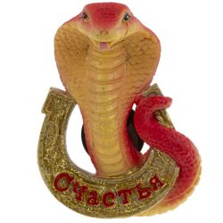 GAEM Магнит "Змея", L5 W2,5 H7 см, 4в.