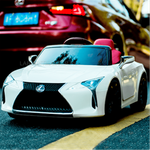 Детский электромобиль "Lexus LC500" JE1618 6V, белый
