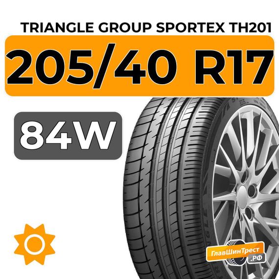 Triangle Group SporteX TH201 205/40 R17 84W XL