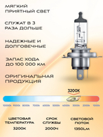 Галогеновый лампы OSRAM H4