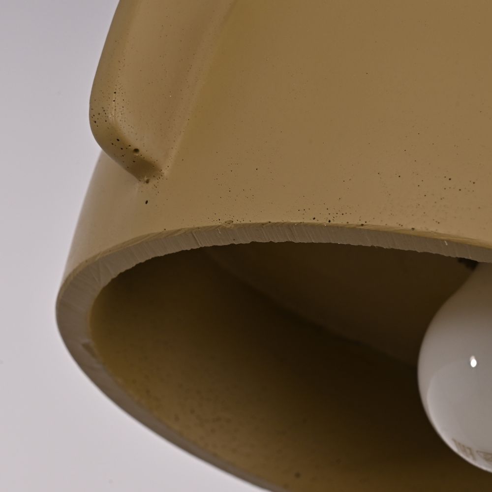 Подвесной бетонный светильник SKOVL A Песочный