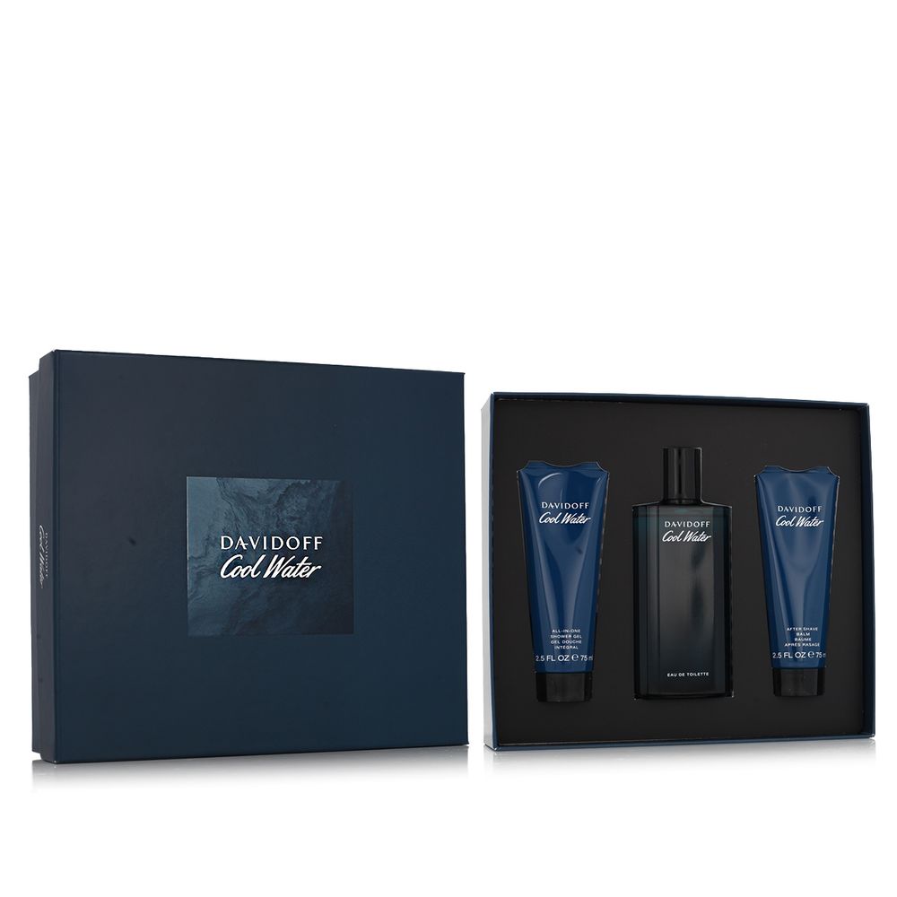 Davidoff Cool Water for Men EDT 125 ml + ASB 75 ml + SG 75 ml (man) 1 pcs