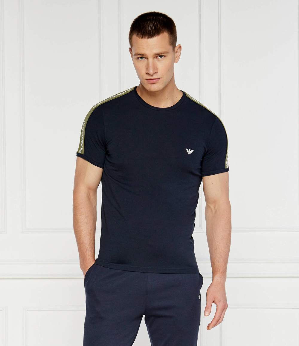 Футболка Emporio Armani - темно-синий(111890 4F717)