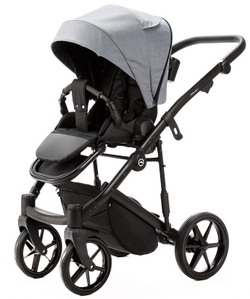 Детская коляска Adamex Mobi New 2 в 1 MN-TK60 СЕРЫЙ