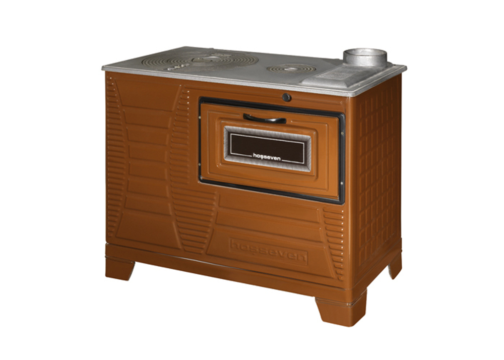 Печь отопительно-варочная Звезда Востока1600  (с газовой горелкой с одной духовками )