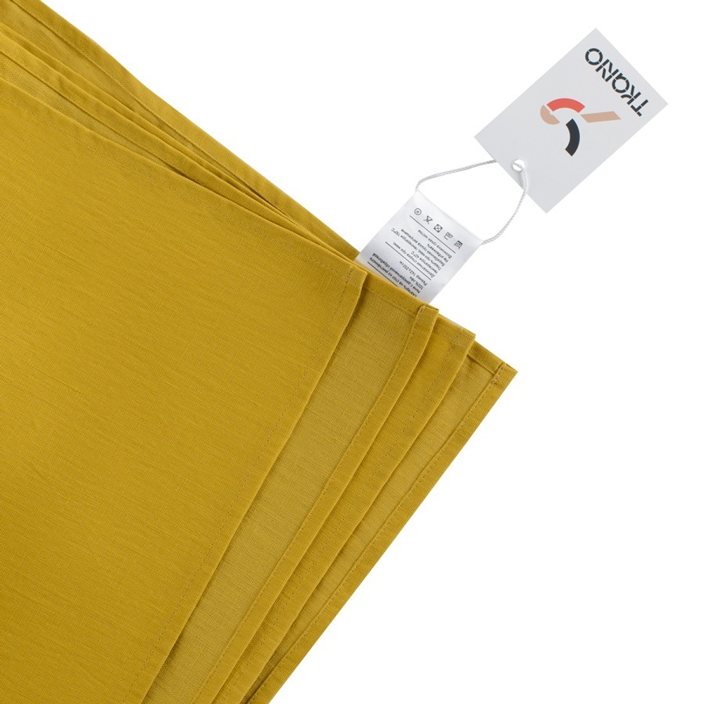 Скатерть 143х250 Tkano Essential горчичная