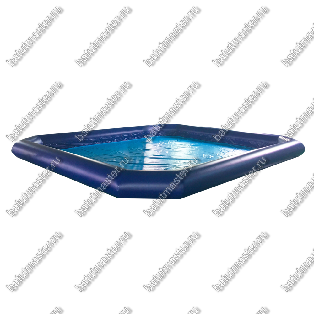Надувной бассейн «Одноцветный» 8*8*0,65 м