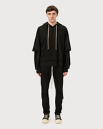 RICK OWENS DRKSHDW ХУДИ ЧЕРНАЯ HUSTLER