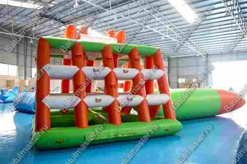 Катапульта Блоб с вышкой «Аква энергия» 12×3,5×4 м, блоб 6×2 м