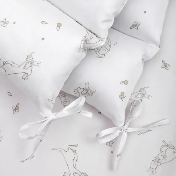 Комплект постельного белья Lollycottons Мамина любовь 2, 6 предметов