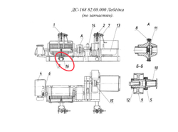 код 135127166 Канат 16,5-Г-В-С-Н-1770, 36,5м×2шт