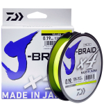 Плетеный шнур Daiwa J-Braid X4 Yellow 0,17мм 135м