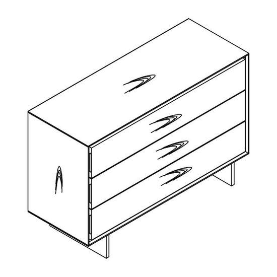 Комод MIRAMAR, MOD INTERIORS