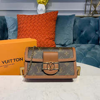 Louis Vuitton Dauphine Chain Wallet