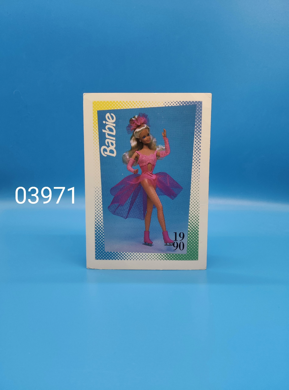 Аксессуар винтажная карточка Барби 90х 03971