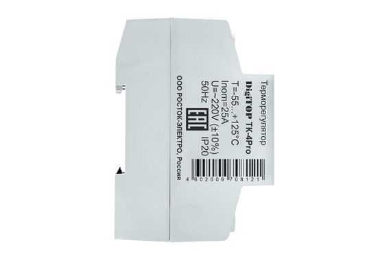 Терморегулятор ТК-4 Pro DigiTOP на DIN-рейку 36204