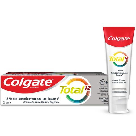 Colgate З/п. TOTAL Чистая Мята 75 мл *12*48 / 3456