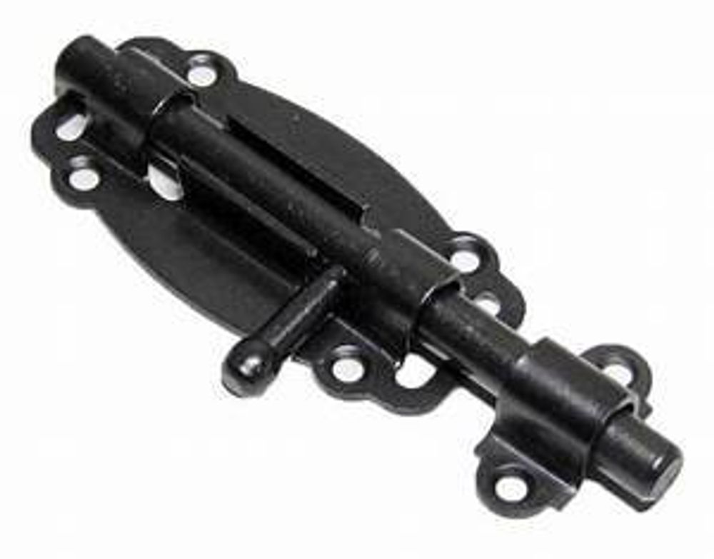 Задвижка дверная ЗД-100 круглая оксид